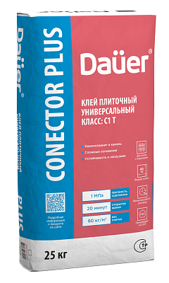 CONECTOR® HOME PLUS Клей плиточный Универсальный