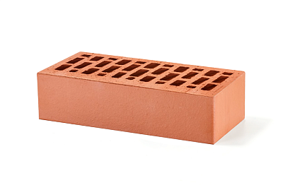 Картинка Кирпич - Строительный кирпич Строительный  пустотелый поризованный : М-150 размером 120x250x65. Цвет красный, производство ЛСР 