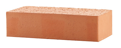 Картинка Кирпич - Строительный кирпич Строительный полнотелый : М-250 размером 120x250x65. Цвет красный, производство ЛСР 