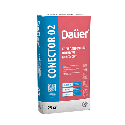 Dauer Conector® 02 Клей плиточный Оптимум