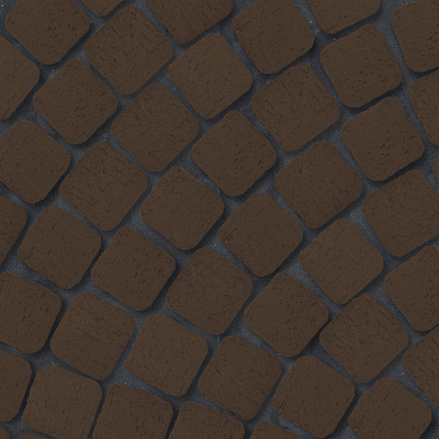 Брусчатка коричневая "Мюнхен" квадро R Брусчатка коричневая "Мюнхен" квадро R